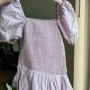 LoveShackFancy Purple mini dress